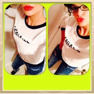 Black&White transparent sweatshirt.